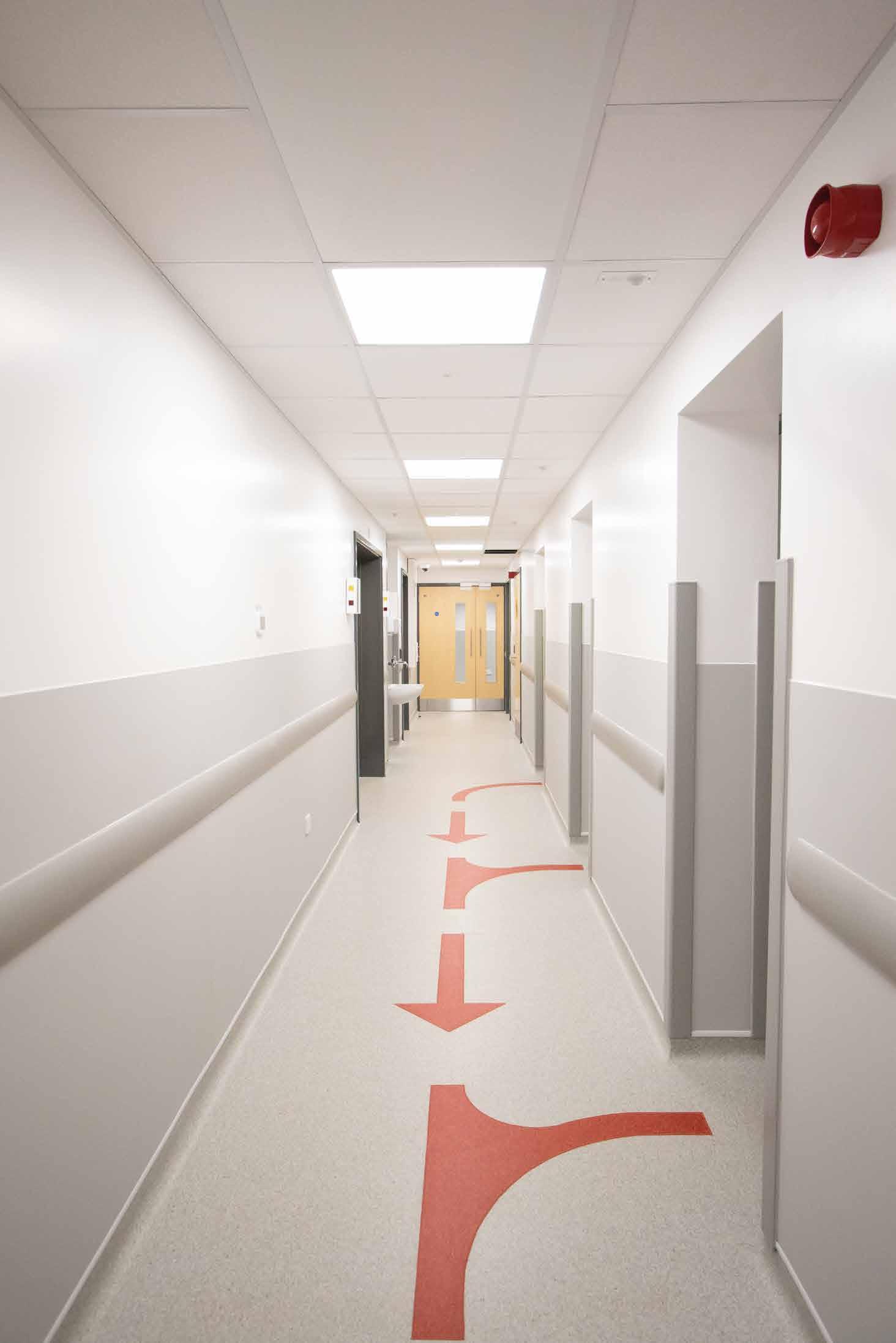 Internal corridor at the neuroimaging centre